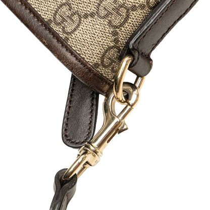 Gucci GG Supreme Crossbody Brown