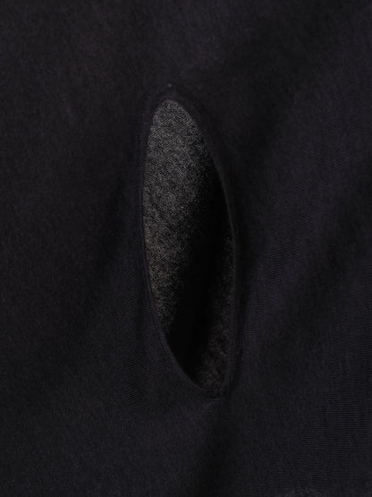 Excellent Brunello Cucinelli Blue Silk Poncho Turtleneck Size S