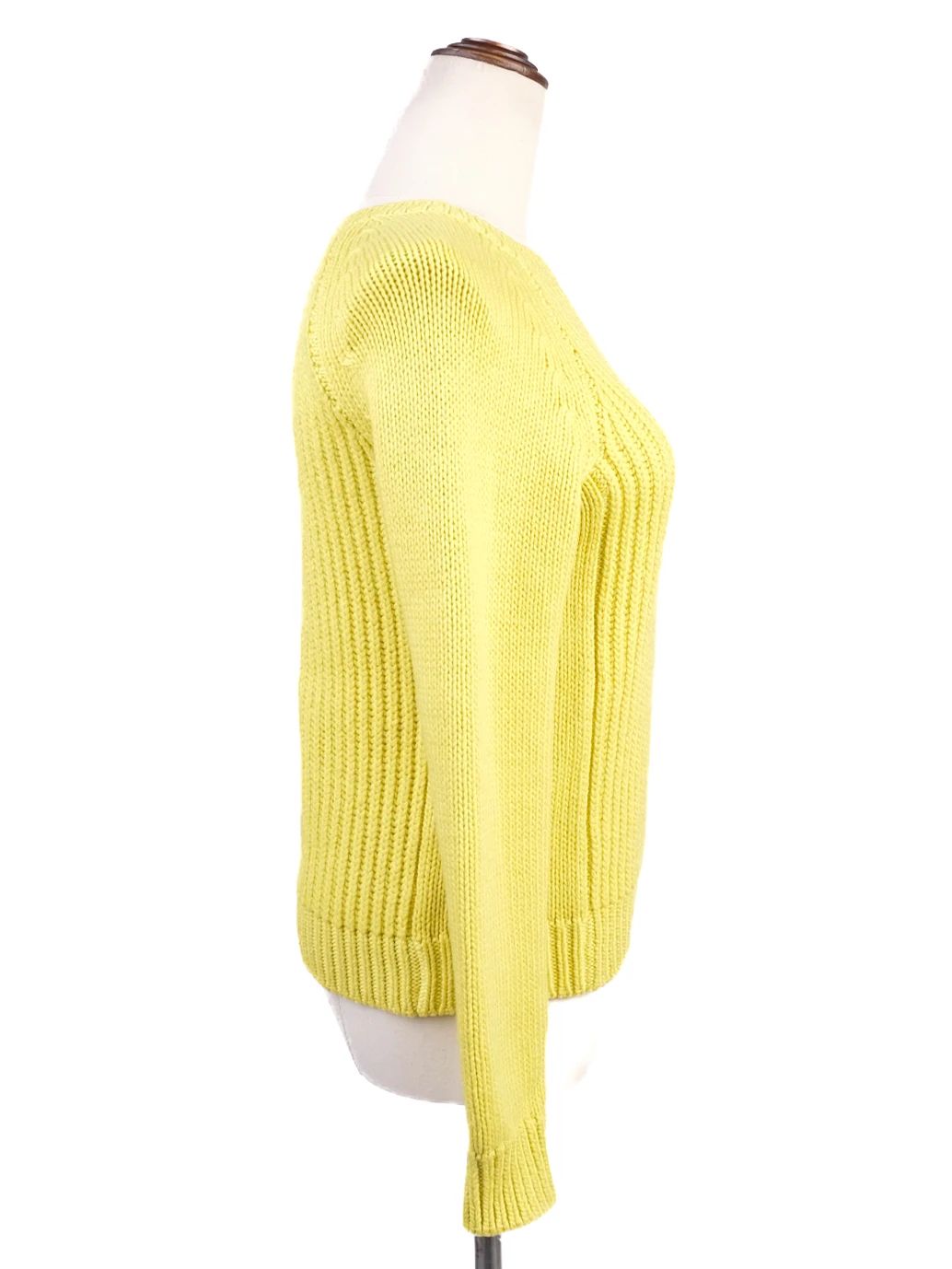 Excellent Weekend MaxMara Yellow Wool Sweater Size XS Women