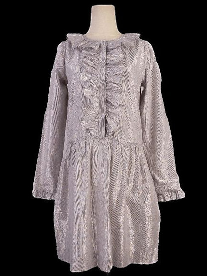 Perfect Stella McCartney Kids Gray Cotton Dress Size 14