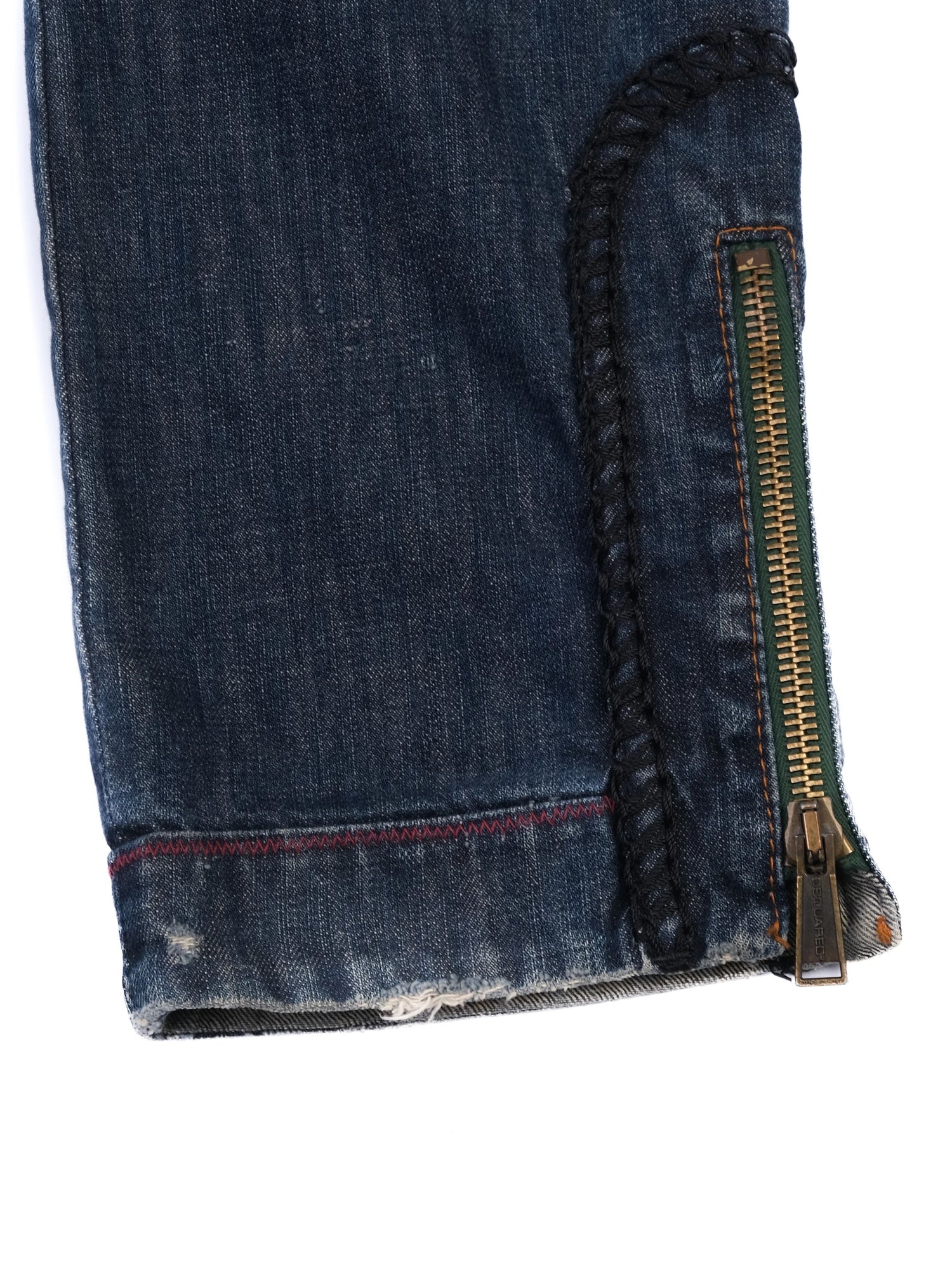 EXCELLENT Dsquared2 Blue Jeans Cotton Natural Women&