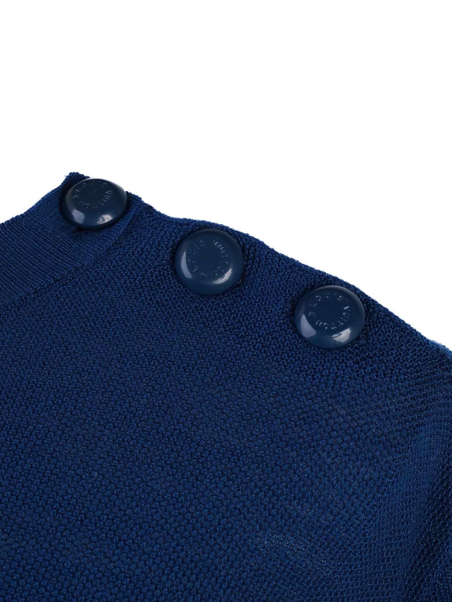 Excellent Louis Vuitton Blue Cotton Women&