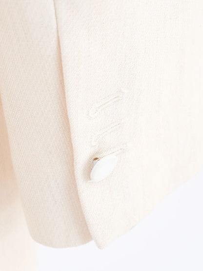 Good Sandro Blazer Yellow Lyocell Size XS Women