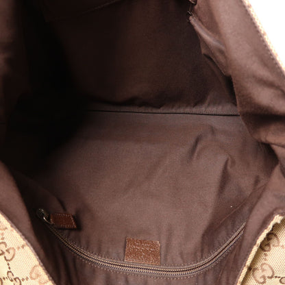 Gucci Canvas Shoulder Bag Brown Canvas 145861