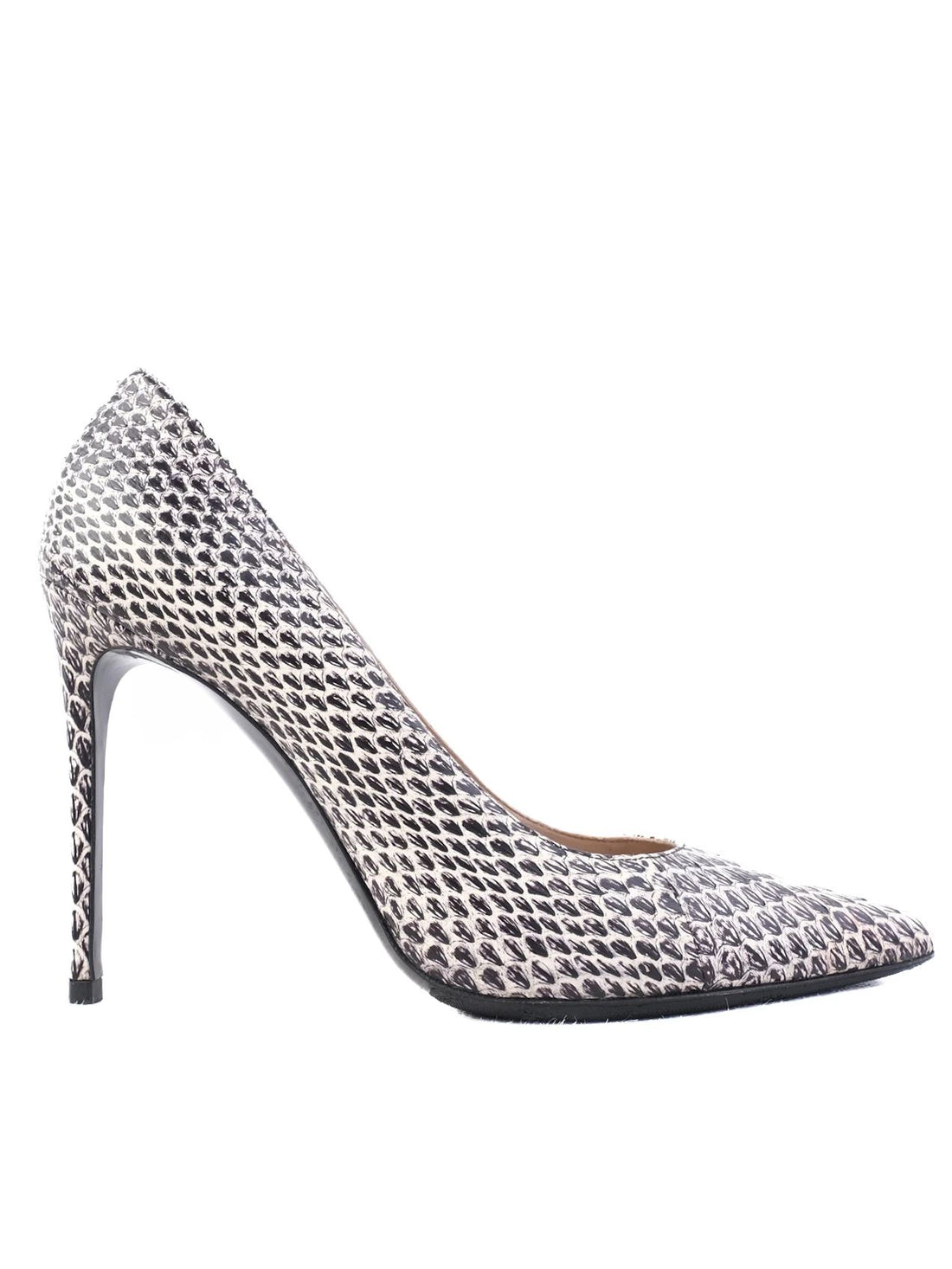 Excellent Barbara Bui High-Heeled Leather Stiletto Shoes Size 36.5