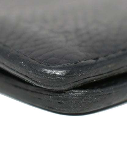 Louis Vuitton Brazza Wallet Black Taurillon