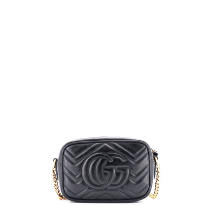 Gucci Mini GG Marmont Shoulder Bag, Matelasse Chevron