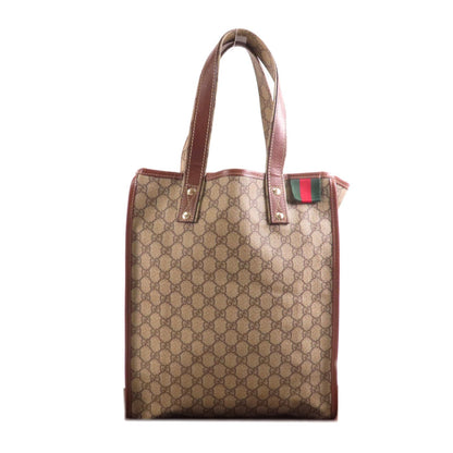 Gucci GG Plus Monogram Small Signature Web Loop Vertical Tote