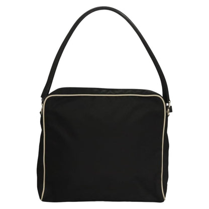 Prada Shoulder Bag Nylon Black Auth