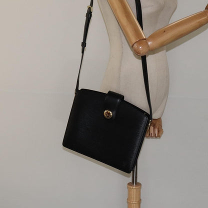 Louis Vuitton Epi Capuchin Shoulder Bag Black M 52342 Lv Auth