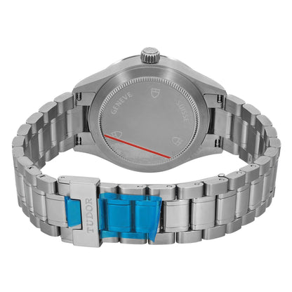 Tudor Style 34mm Stainless Steel Silver Dial Ladies Automatic Watch 12300-0001