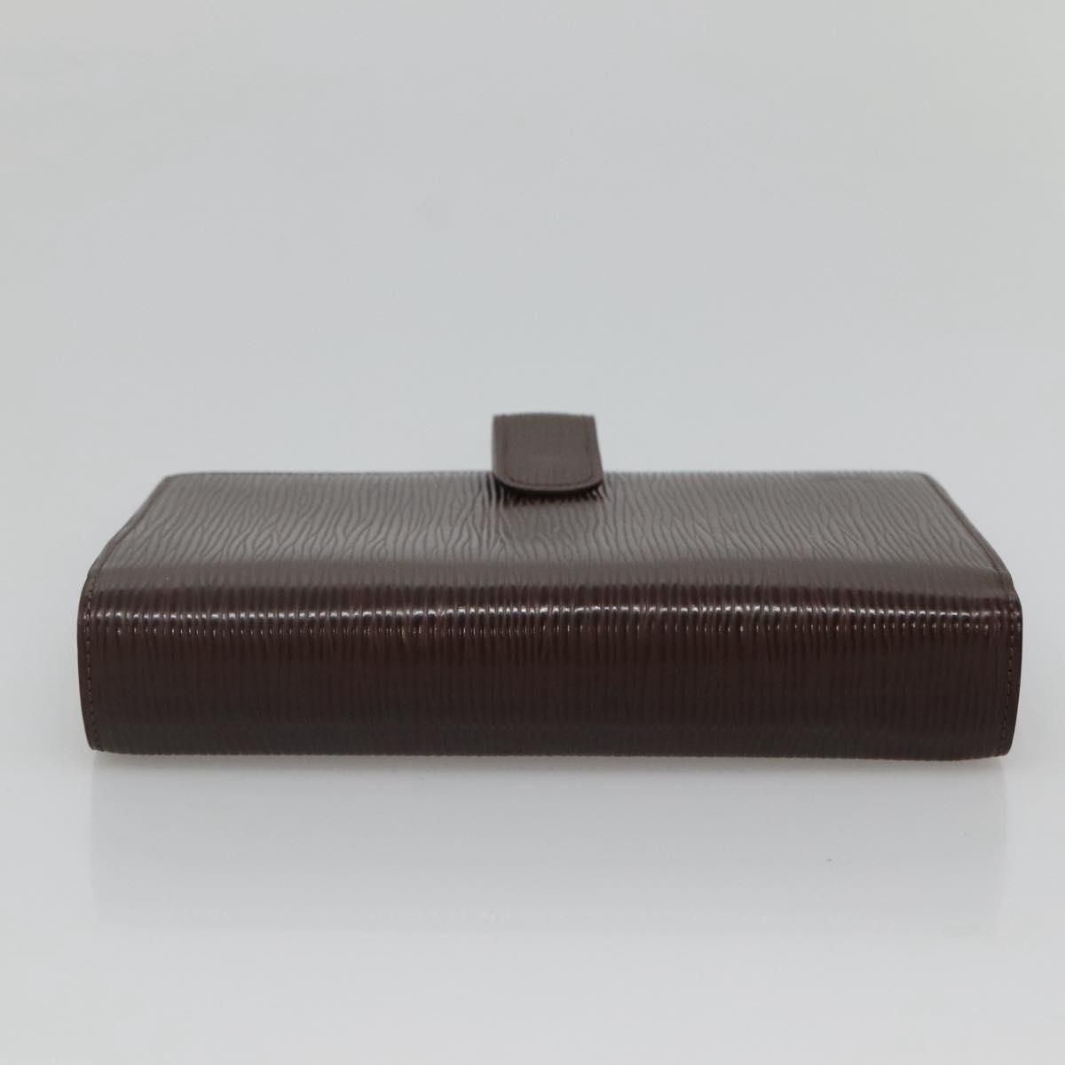 Louis Vuitton Epi Agenda Mm Day Planner Cover Mocha R 2004d Lv Auth