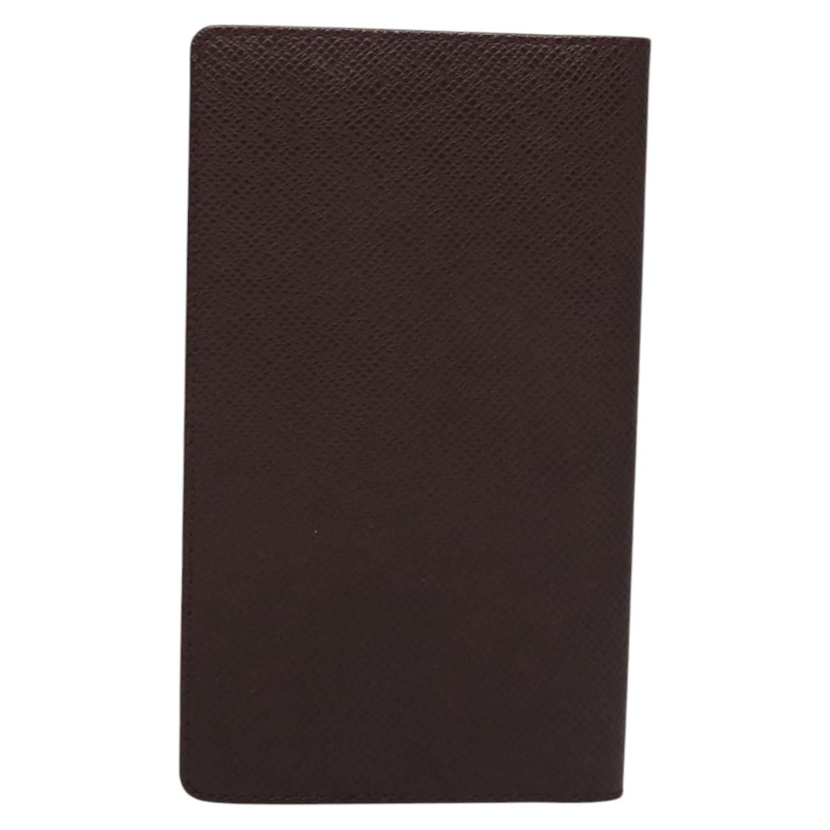 Louis Vuitton Taiga Agenda Posh Day Planner Cover Acajou R 20415 Lv Auth