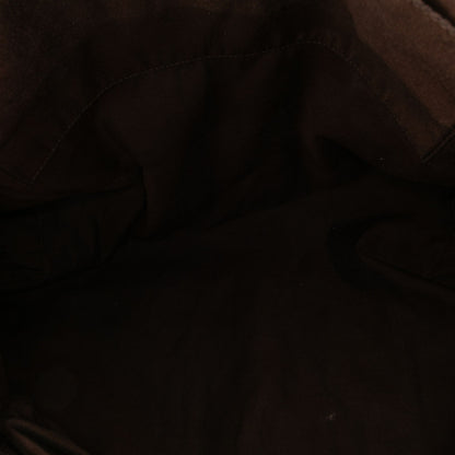 Gucci GG Canvas Web Tote Brown