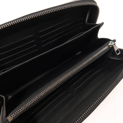 Louis Vuitton Monogram Eclipse Zippy Xl Wallet Changzhenbao Black Around Long Wallet M 61698