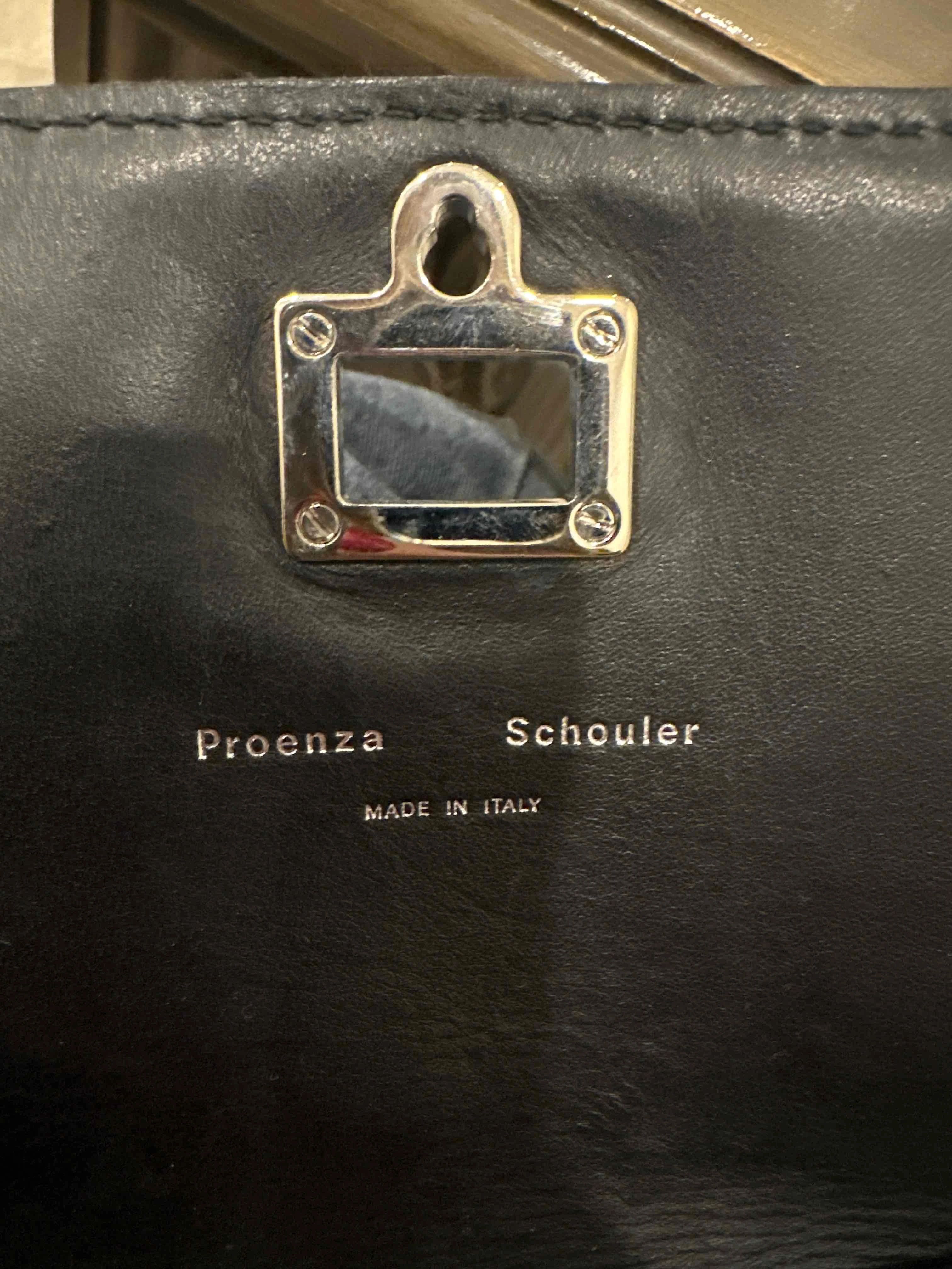 Excellent Proenza Schouler Woven Leather Handbag Made in Italy