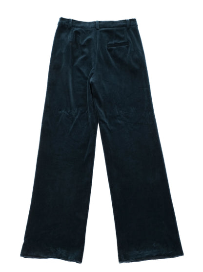 Excellent Marella Green Velvet Pants Size S Women&