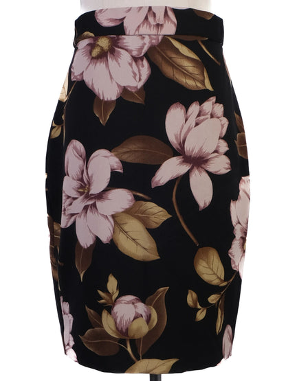 NEW By Malene Birger Floral Skirt Combined Size S Viscose