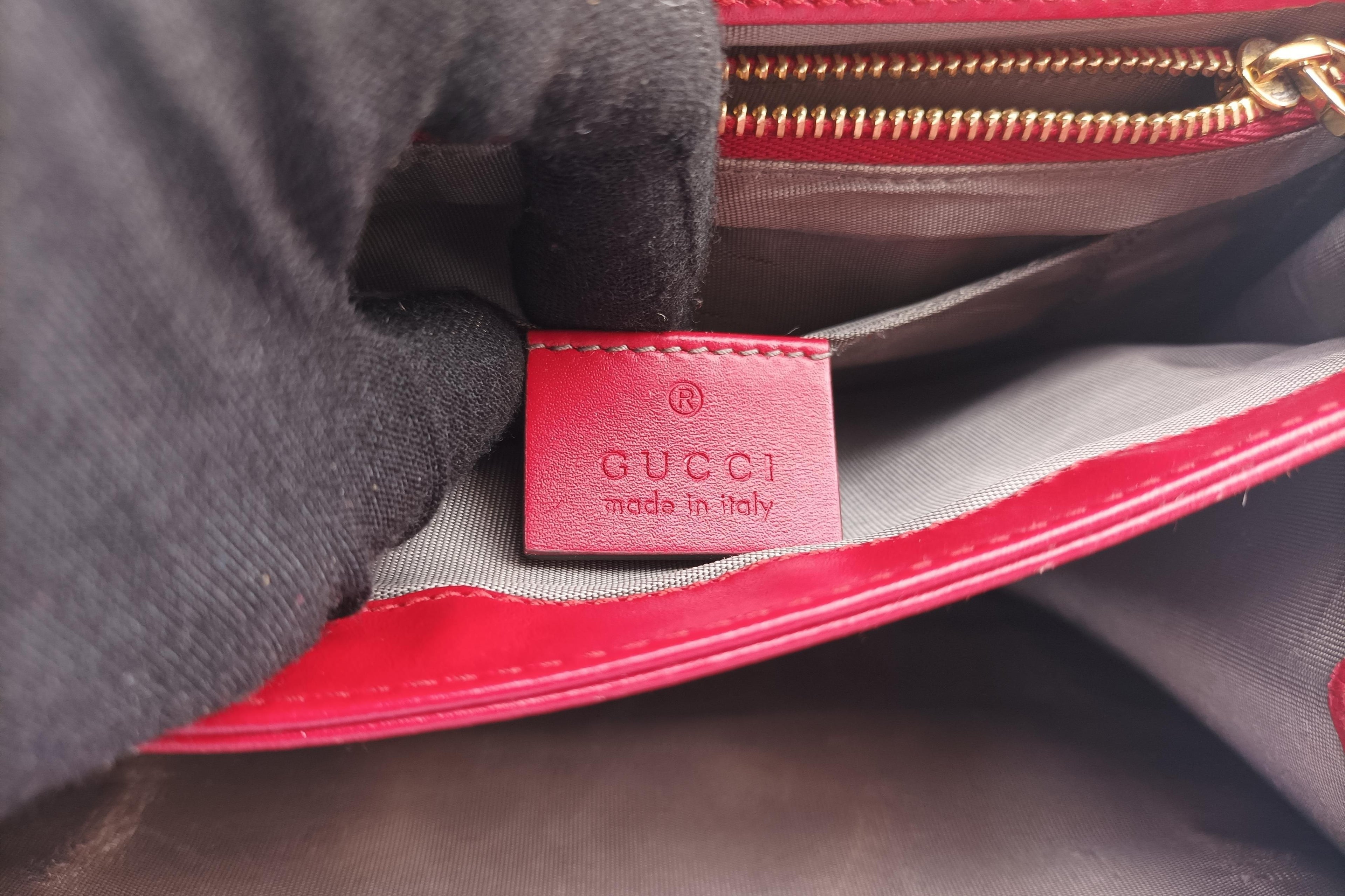 Gucci Small Zumi Shoulder Bag, Calf Leather