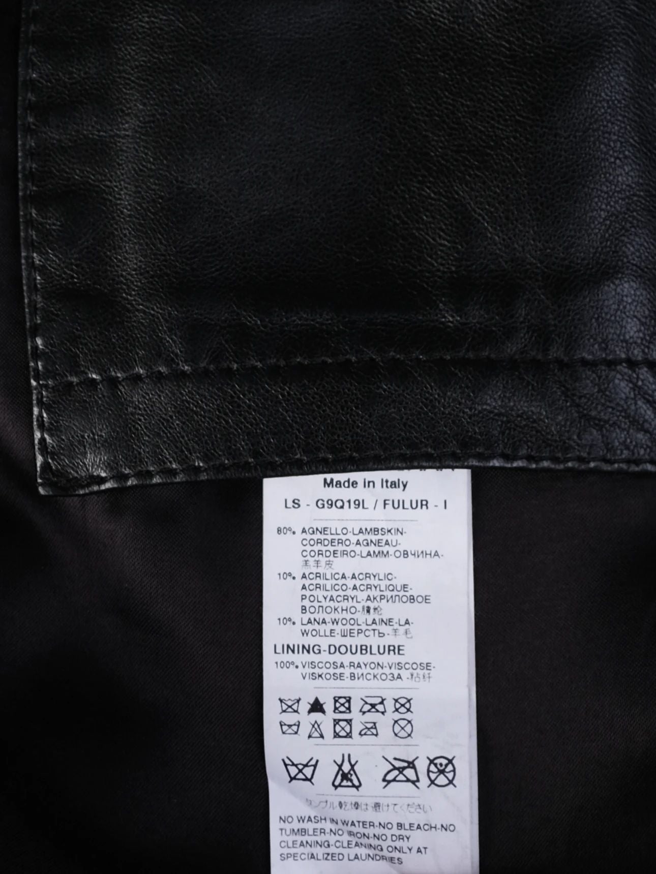 Excellent Dolce Gabbana Black Wool Bomber Jacket for Men