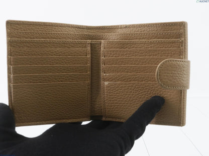Gucci Interlocking Bi-fold Wallet Leather