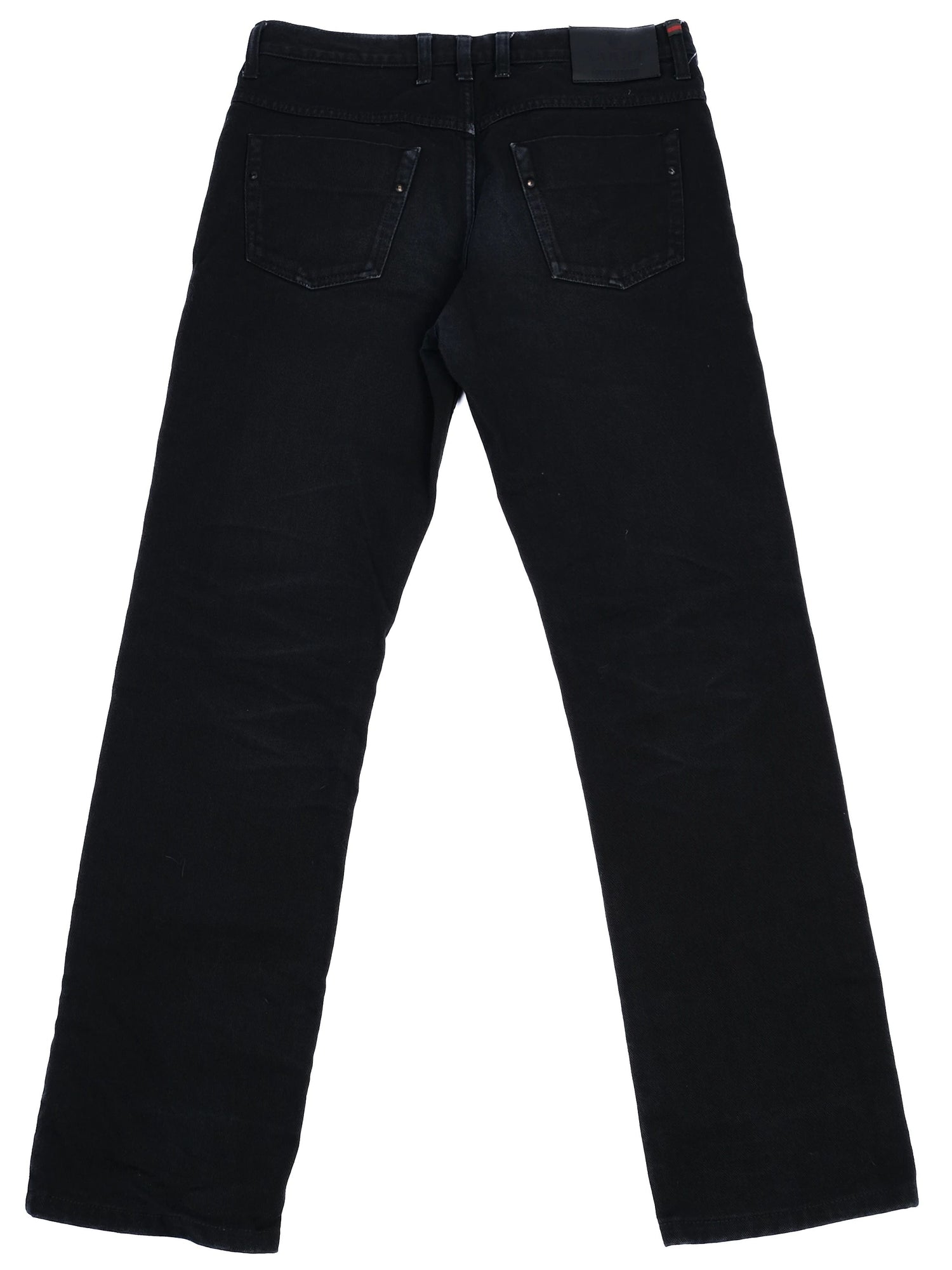 Gucci Black Cotton Jeans Excellent Condition Made in Italy