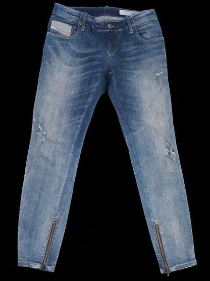 Excellent Diesel Blue Jeans Super Slim Skinny Fit Women Size 27