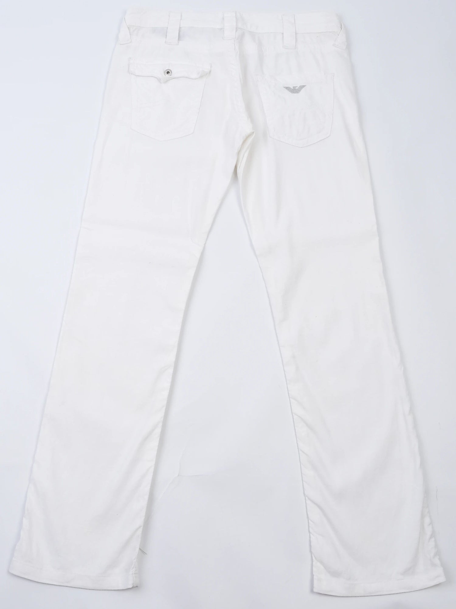 Excellent Armani Jeans White Viscose Women&