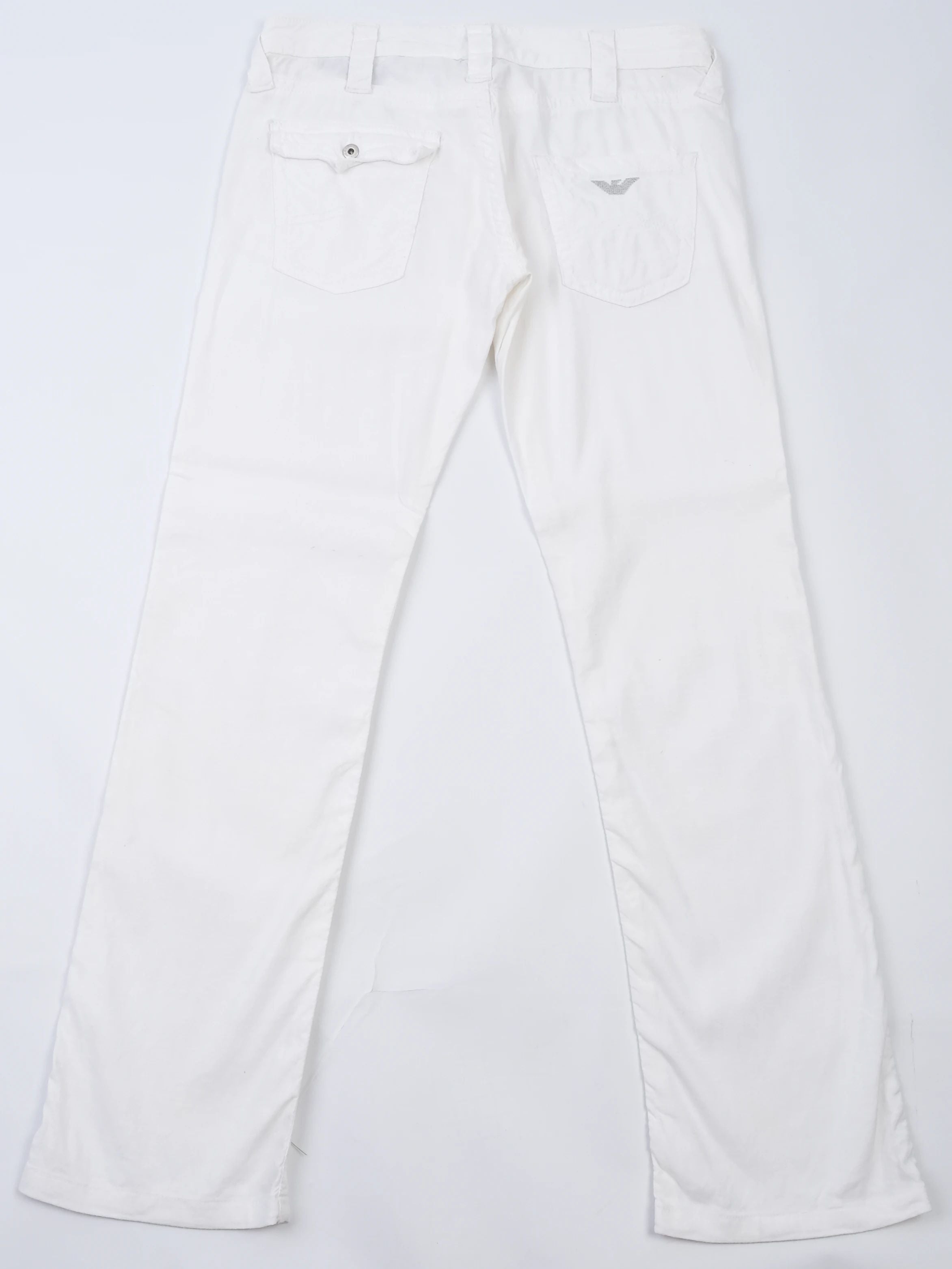 Excellent Armani Jeans White Viscose Women&