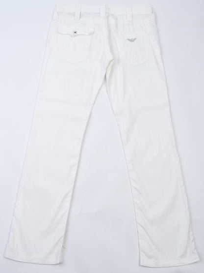 Excellent Armani Jeans White Viscose Women&