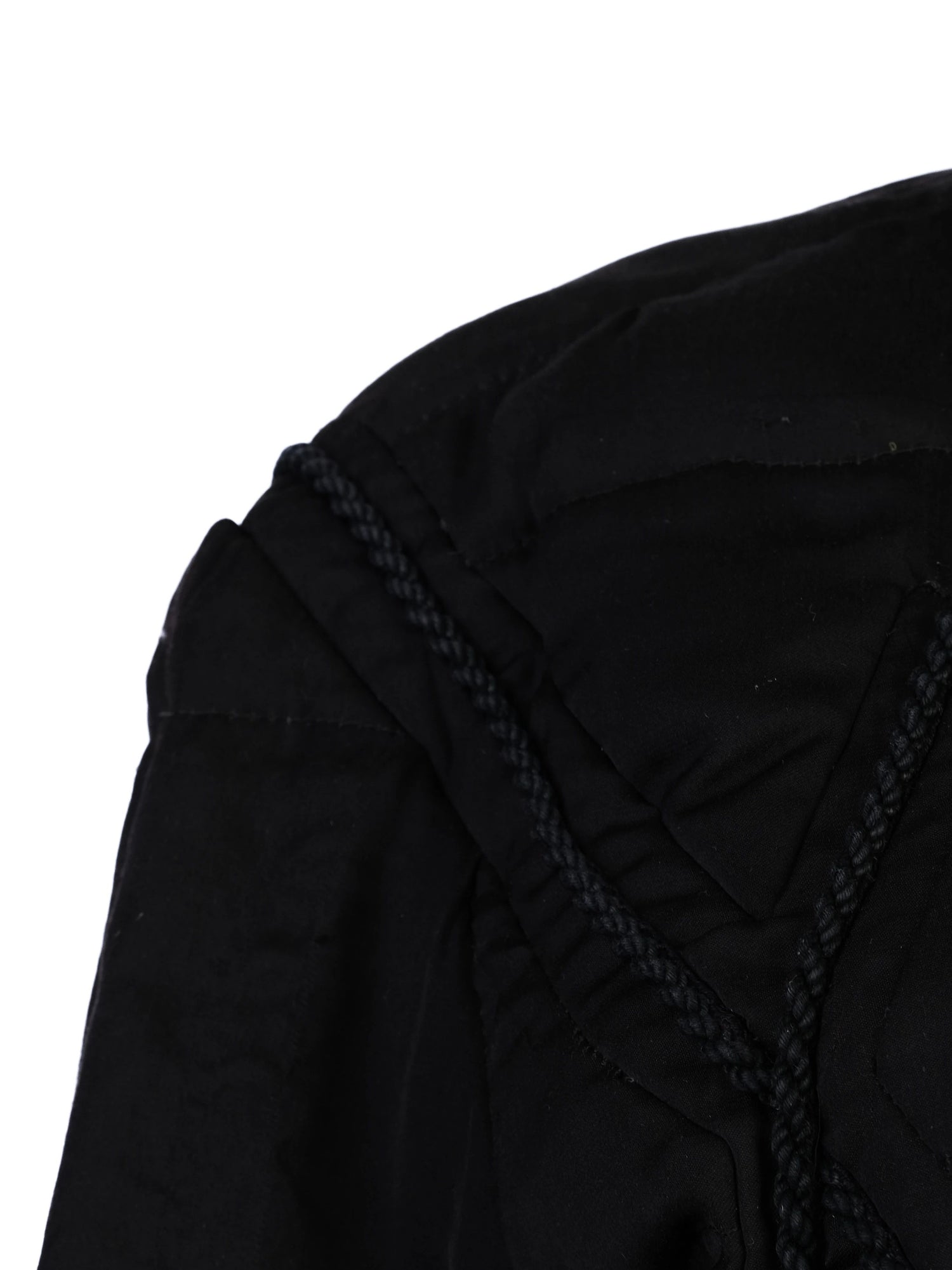 Excellent Nina Ricci Black Quilted Jacket Size S