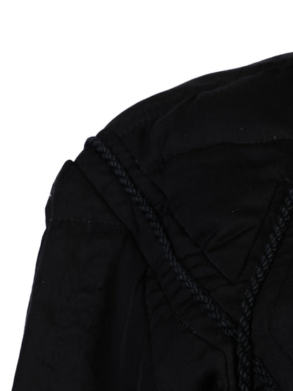 Excellent Nina Ricci Black Quilted Jacket Size S