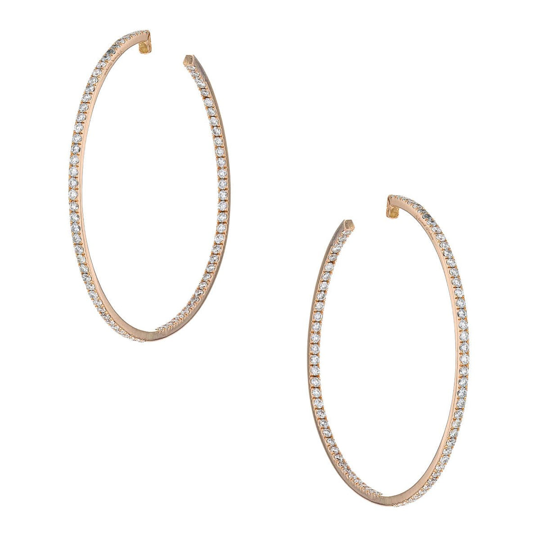 Edouard Nahum diamonds and gold earrings