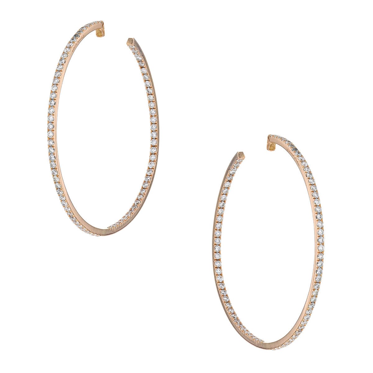 Edouard Nahum diamonds and gold earrings