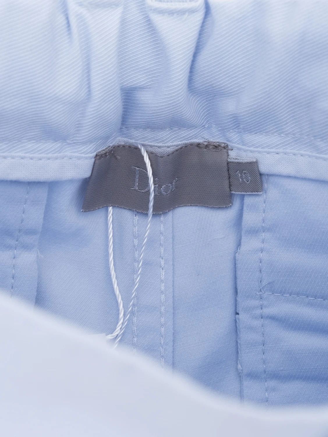 Dior Excellent Blue Elastane Shorts Size 10 for Kids