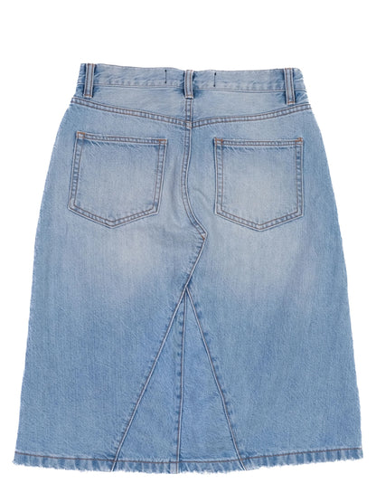Excellent Marc Jacobs Denim Skirt Blue Size S Classic Five-Pocket