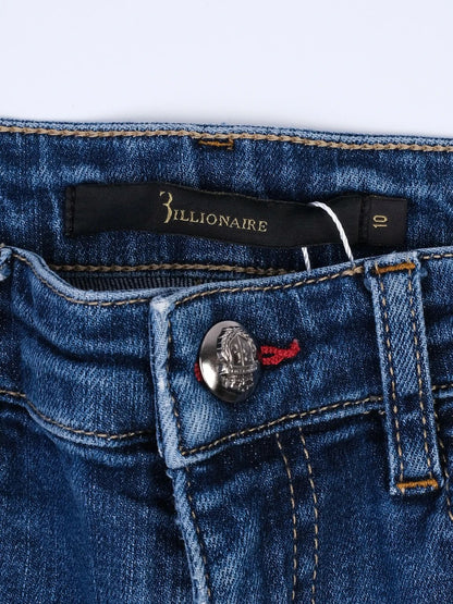Excellent Billionaire Blue Denim Jeans for Kids Size 10