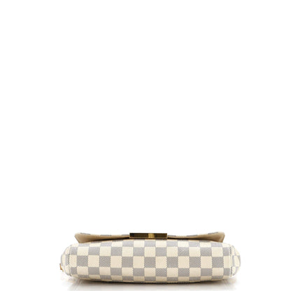 Louis Vuitton Favorite MM, Damier Azur