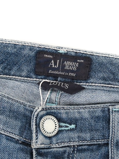 Excellent Armani Jeans Blue Polyester Kids Size XS - AJ Established 1981