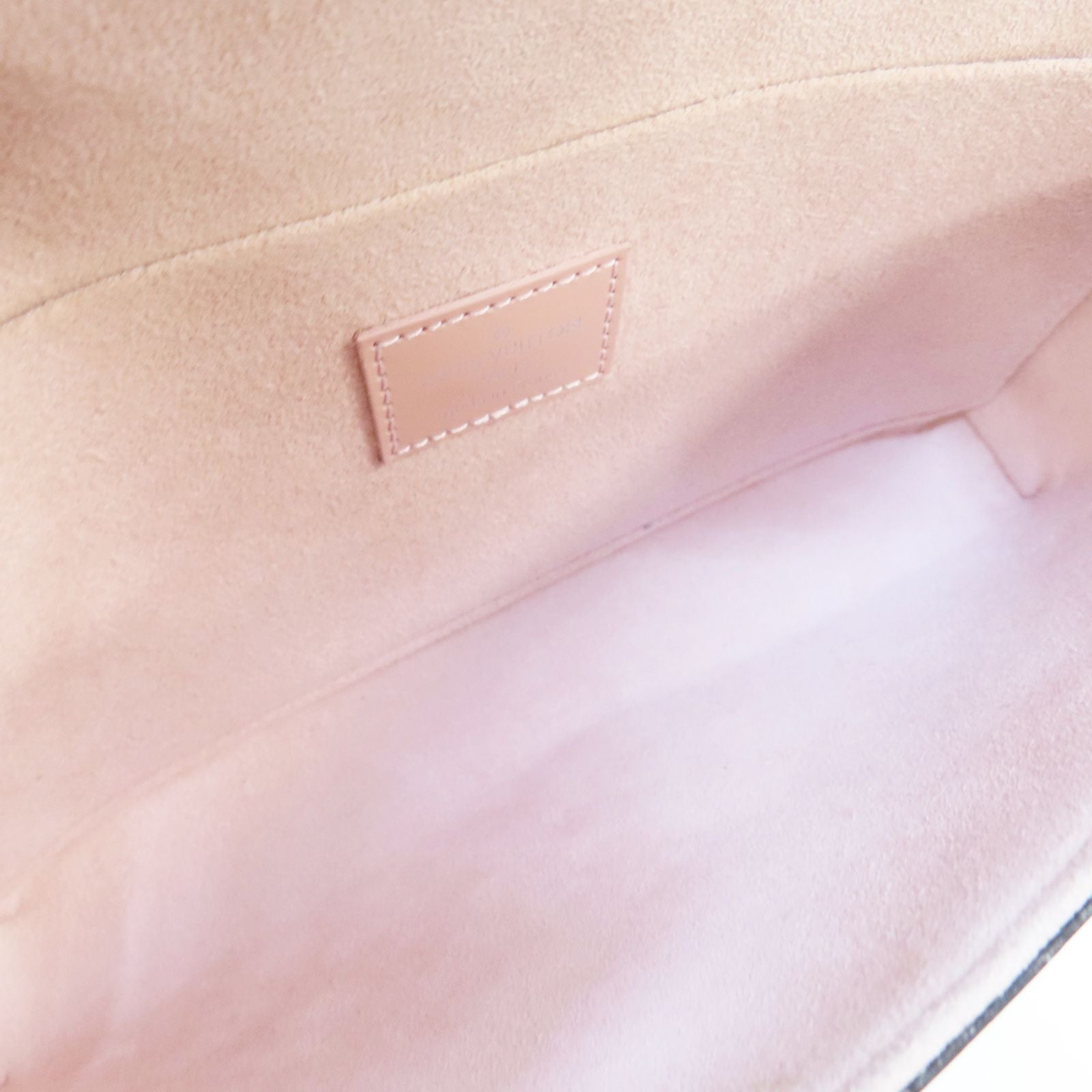 Louis Vuitton Felicie Pochette Shoulder Bag Epi Leather Rose Ballerine M 62467