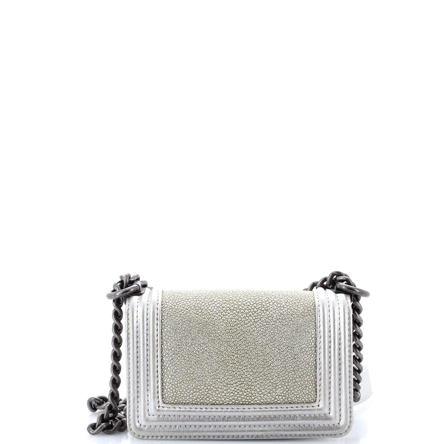 Chanel Boy Flap Bag Stingray Mini