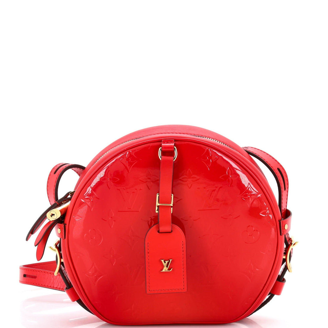 Louis Vuitton Boite Chapeau Souple Bag Monogram Vernis Mm