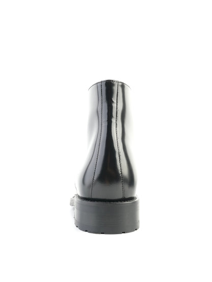 Excellent Yves Saint Laurent Black Leather Boots Size 40