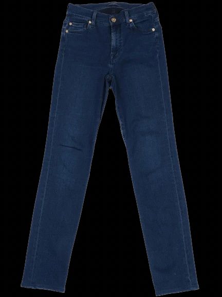 Excellent 7 For All Mankind Blue Jeans Size M Women&