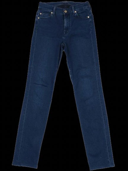 Excellent 7 For All Mankind Blue Jeans Size M Women&