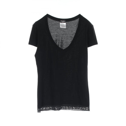 Chanel Black T-shirt Cotton P 41322