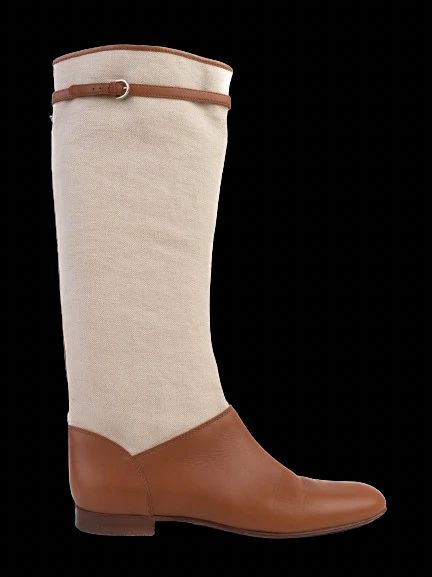 Excellent Sergio Rossi WomenÕs Tall Boots Leather Size 37.5 Combined