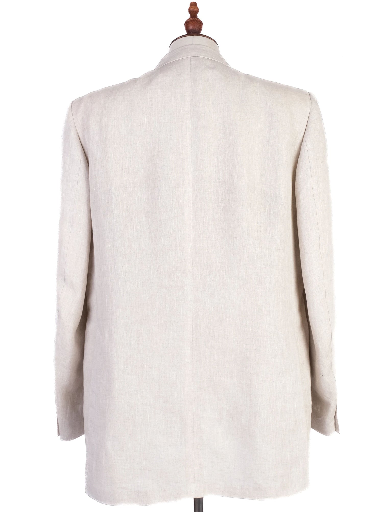 Excellent Patrick Hellman White Linen Blazer Size XXL for Men