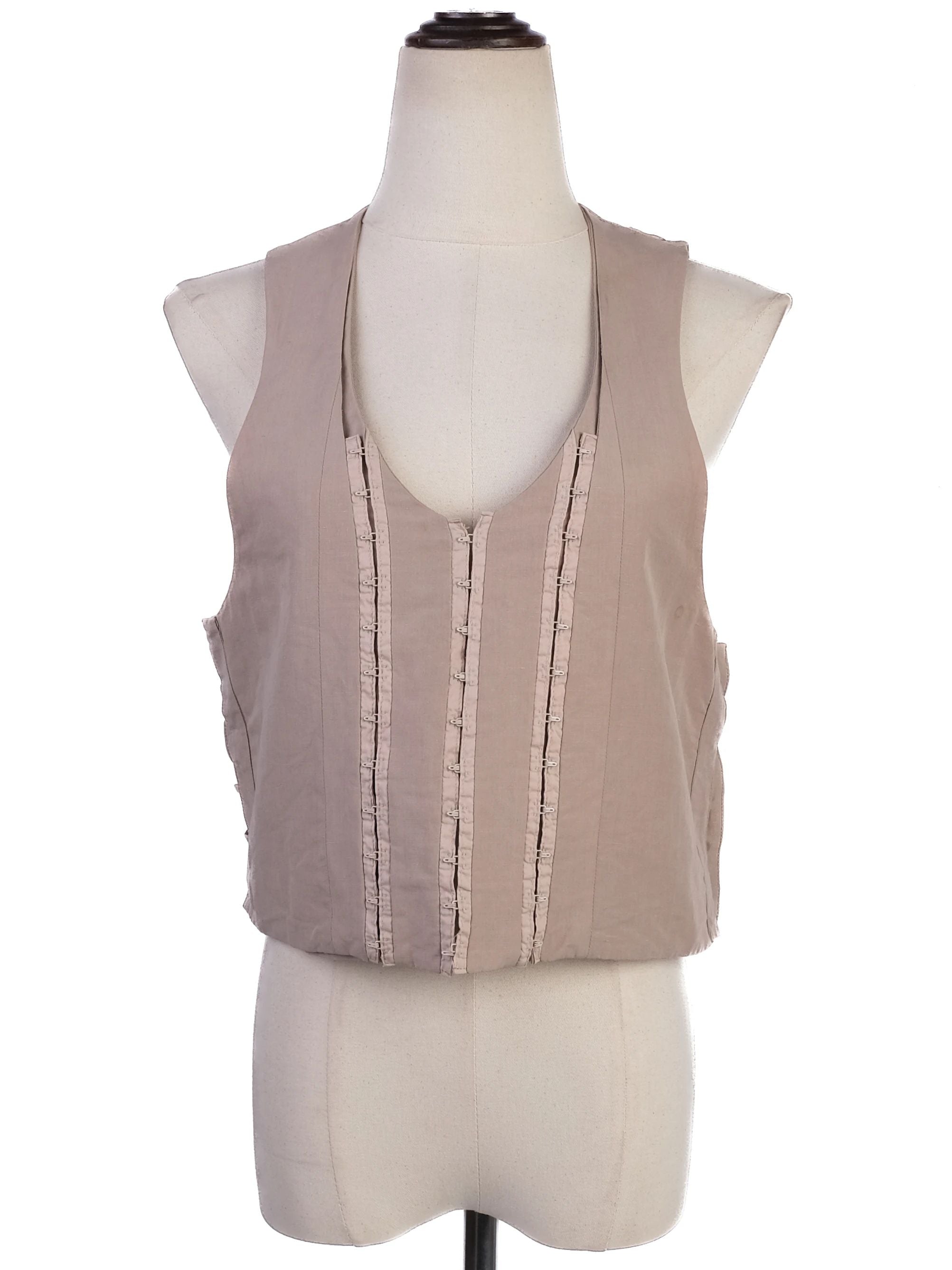 Excellent Stella McCartney Gray Sleeveless Vest Size M