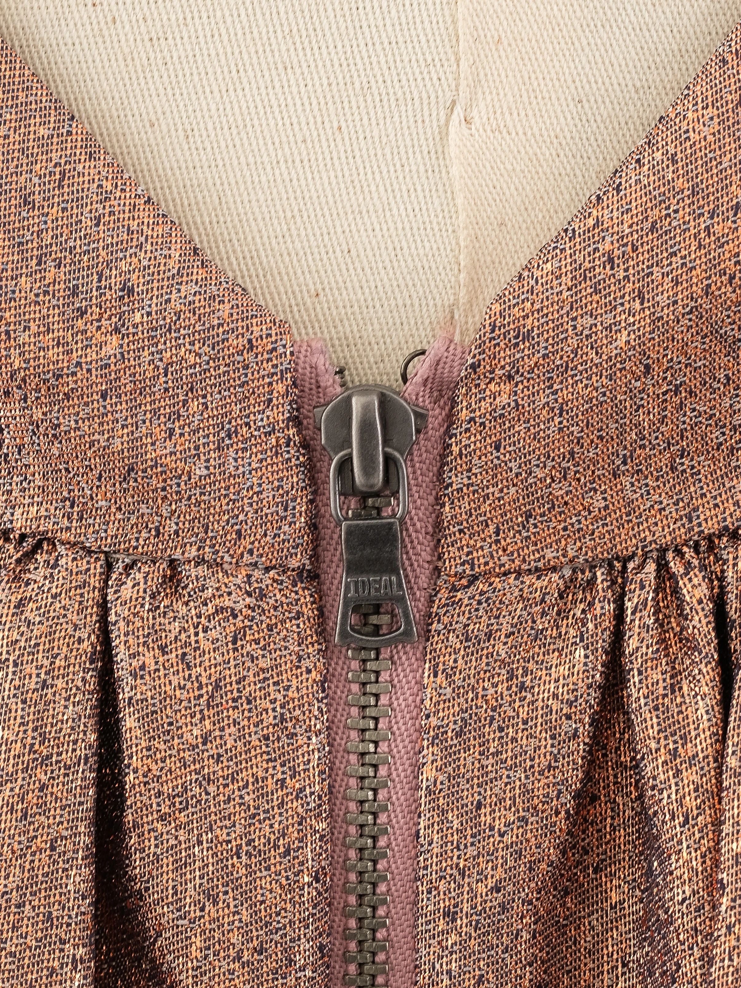 Excellent Alice+Olivia Orange Sleeveless Gown Size L Polyester